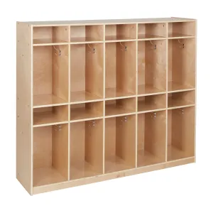 10-Section Storage Locker, Classroom Furniture