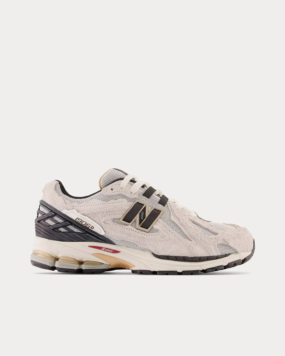 1906R Reflection / Black / Gold Metallic Low Top Sneakers