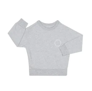 2 x Bonds Kids Move Terry Pullover Jumper New Grey Marle