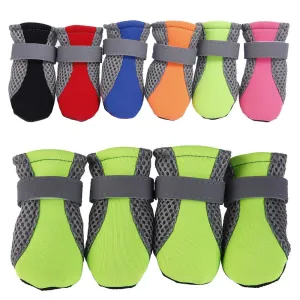 4 Pieces Pet Dog Shoes