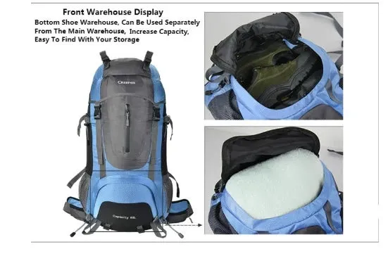 60L Professional Camping Climbing Trekking Rucksack