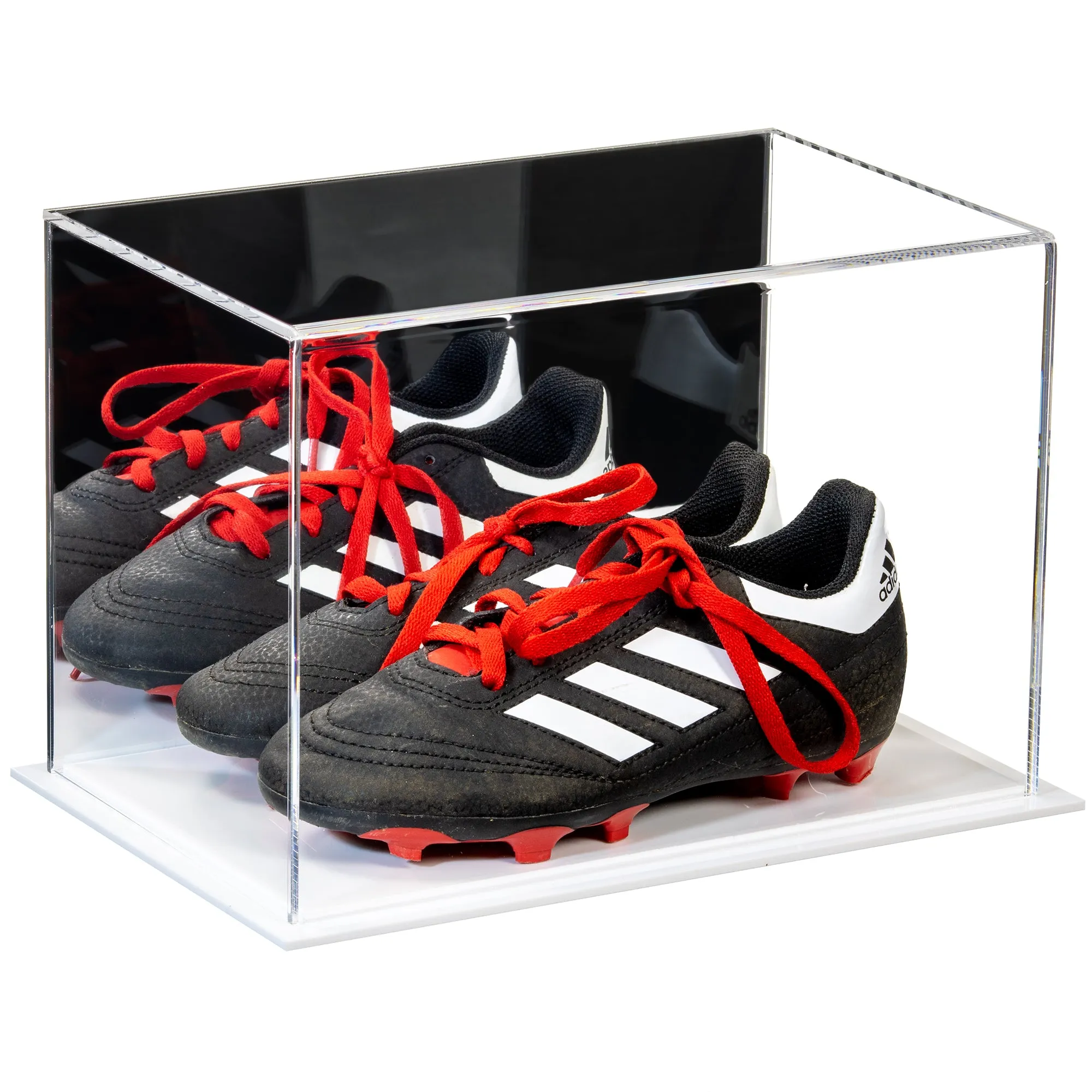 Acrylic Kids Shoes Display Case - Small Rectangle Box 9.5" x 6" x 6.5" (A005/V43)