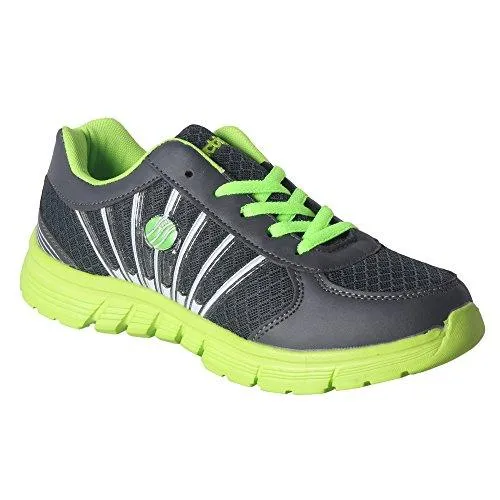 Action Shoes Women's Grey-Green Running Shoes - 8 UK/India (40 EU)(451-GREY-GREEN)