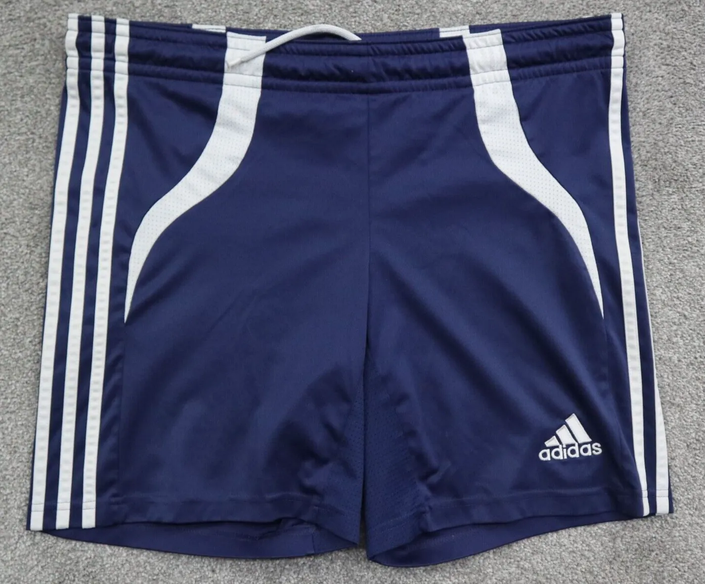 Adidas CLIMA 365 Shorts Youth Boys Small Dark Blue White Training Sports Short