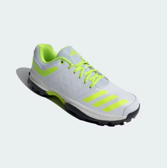 Adidas CriNu 23 M Cloud White / Lucid Lemon / Off White Cricket Shoes