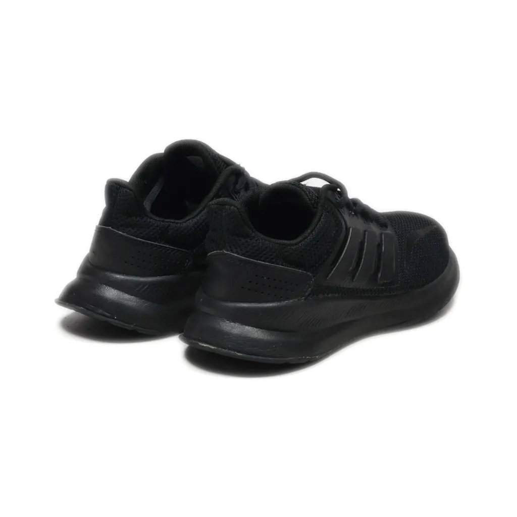 Adidas Runfalcon Sport Shoes Fabric Black Colour For Kids