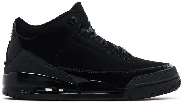 Air Jordan 3 Retro 'Black Cat' 2025 Sneakers for Men