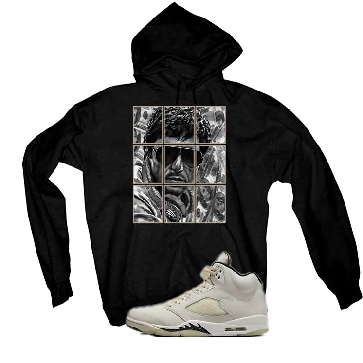 Air Jordan 5 SE “Sail” | illcurrency Black T-Shirt (PACINO)