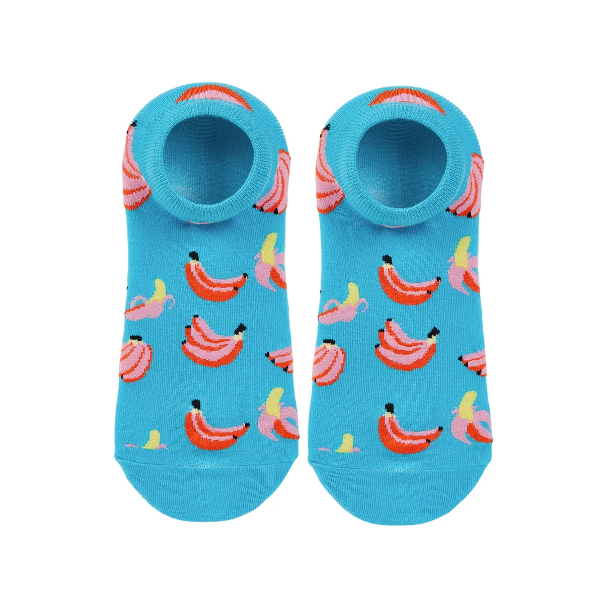 Banana Printed Ankle Socks