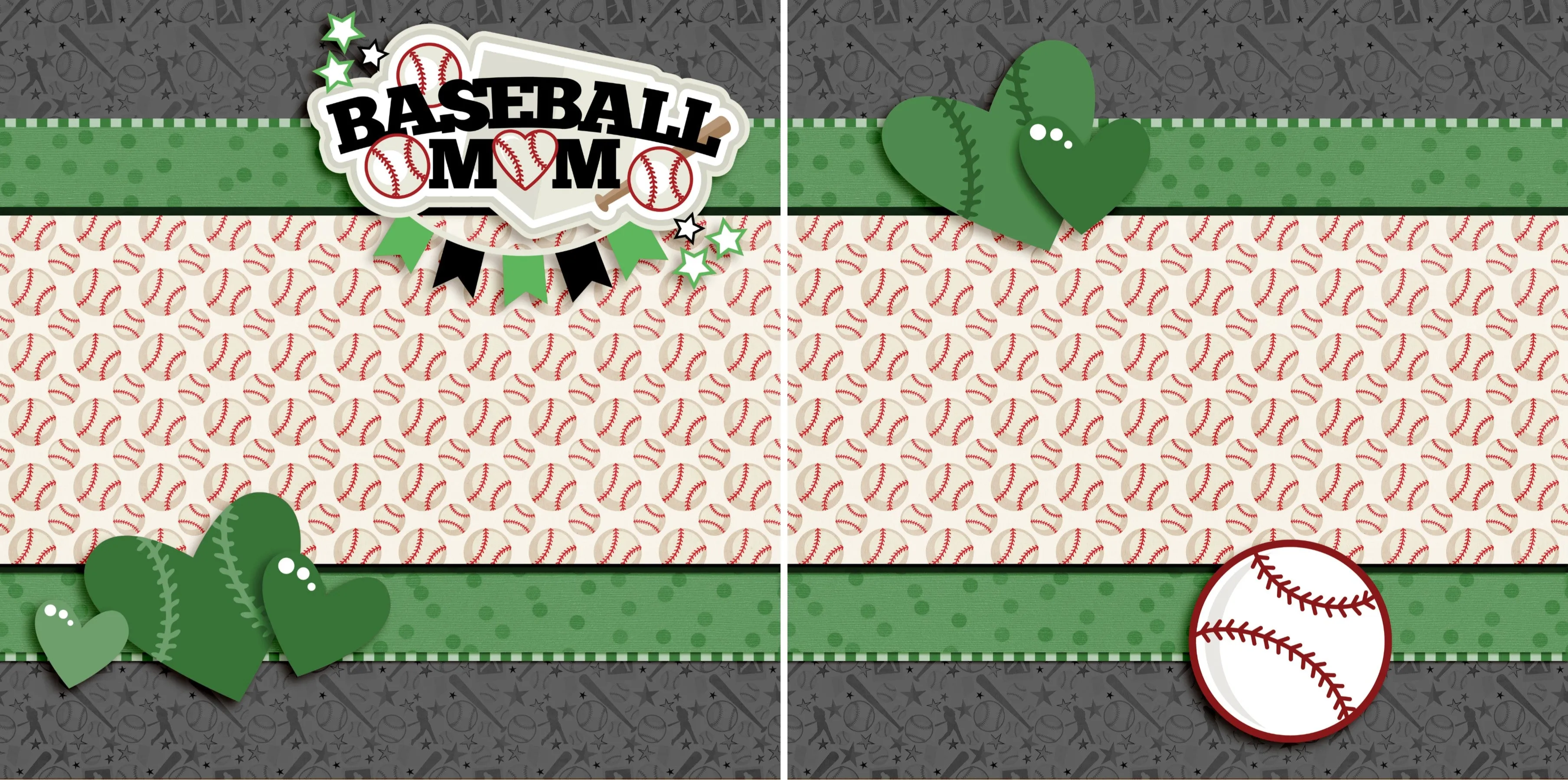 Baseball Mom Green NPM - 3241