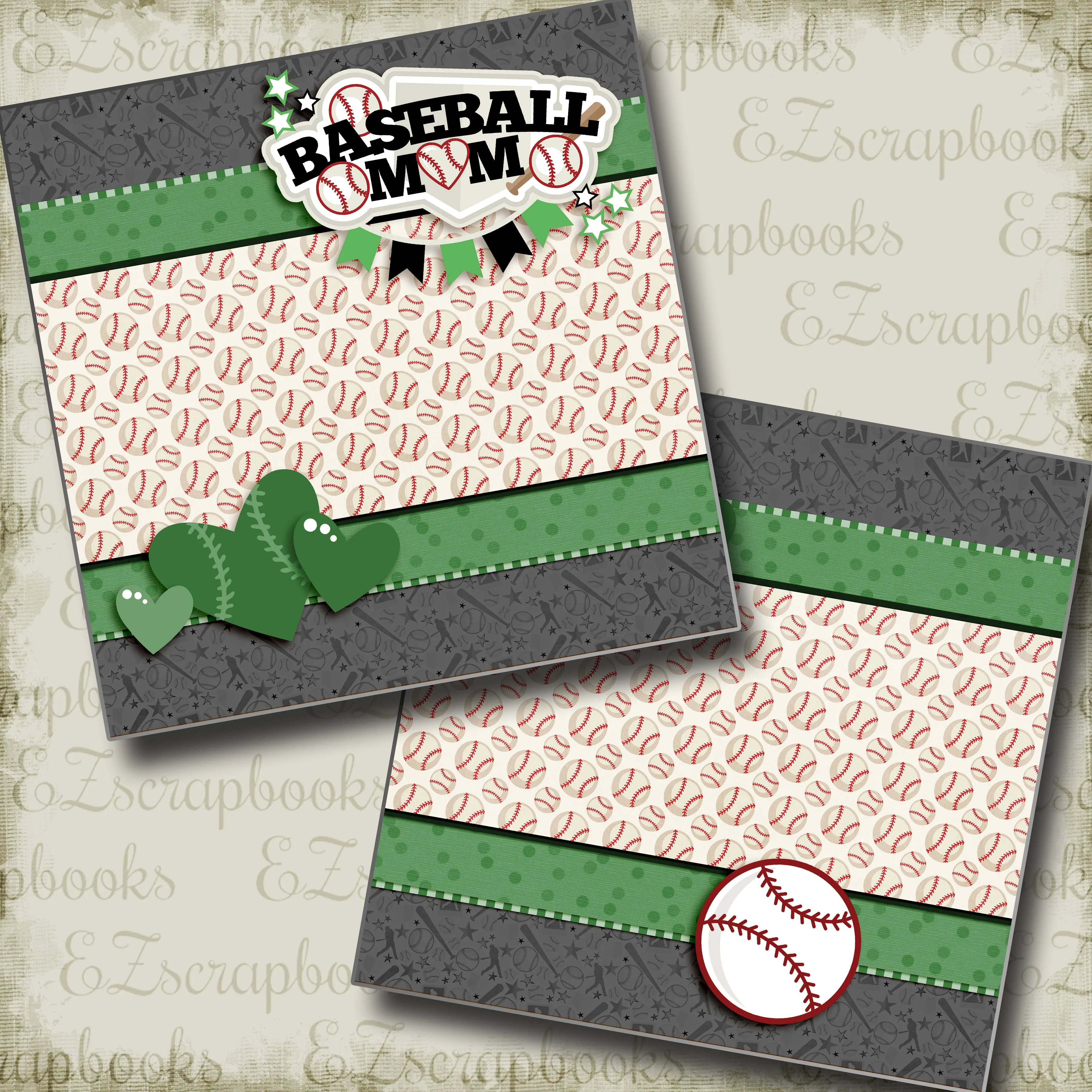 Baseball Mom Green NPM - 3241