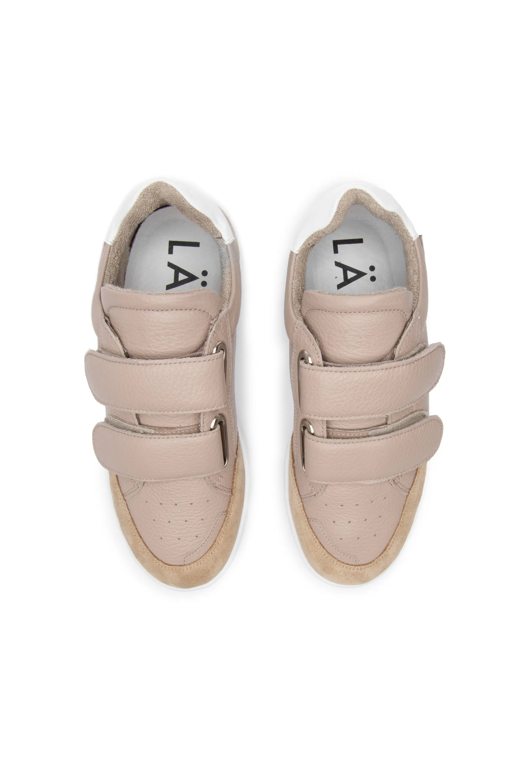 Bella Taupe Retro Sneakers