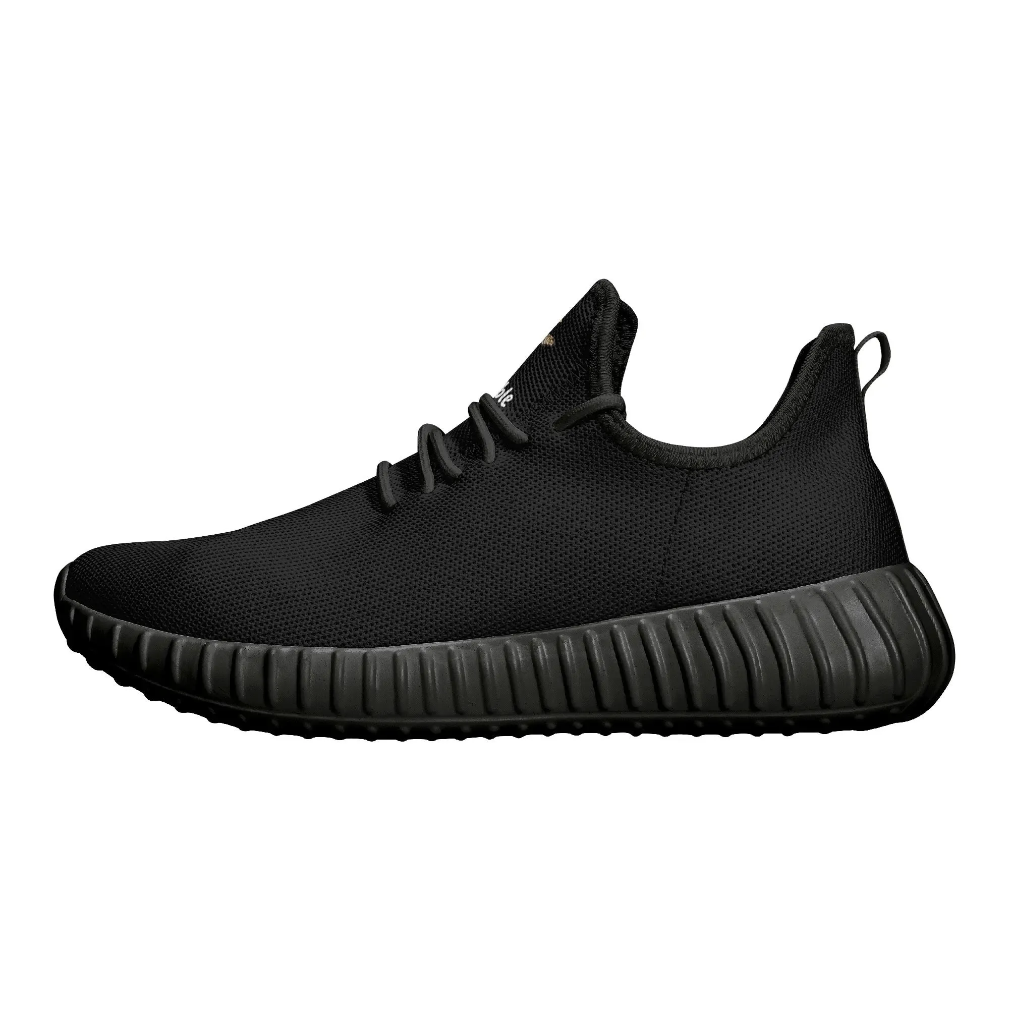 Blk Insct Famili Mens Mesh Knit Sneakers