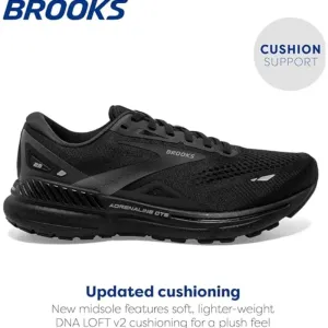 Brooks Men’s Adrenaline GTS 23 Provides A Comfortable And Supportive Fit For All Types Of Runners