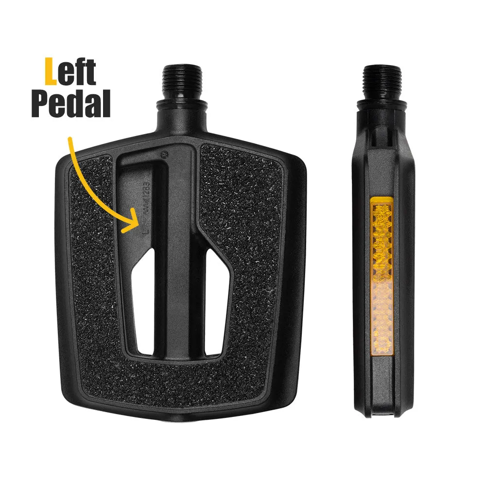 BV Bike Platform Pedals, 9/16-Inch CNC Spindle | BV-PD2