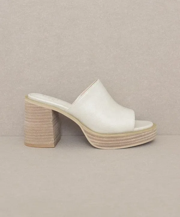 Camille - Platform Slide Heel