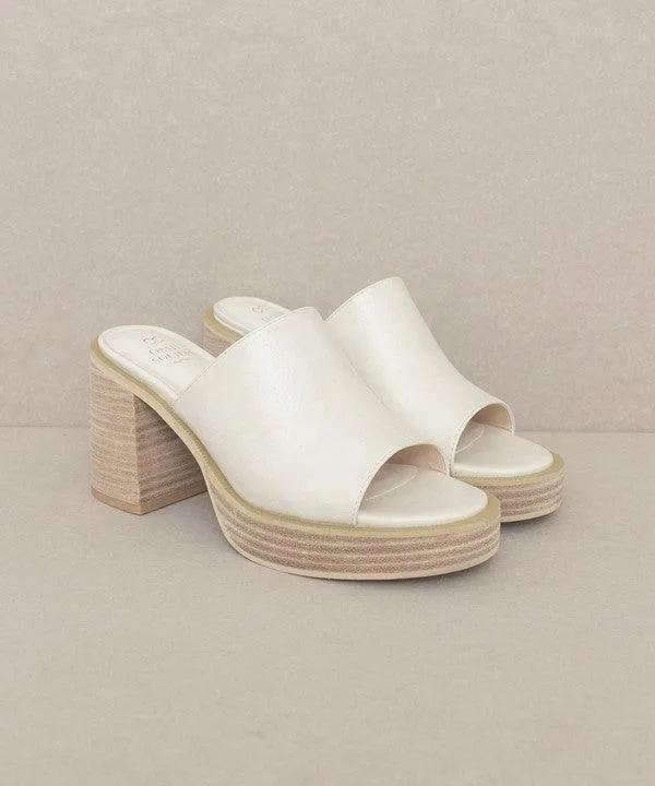 Camille - Platform Slide Heel