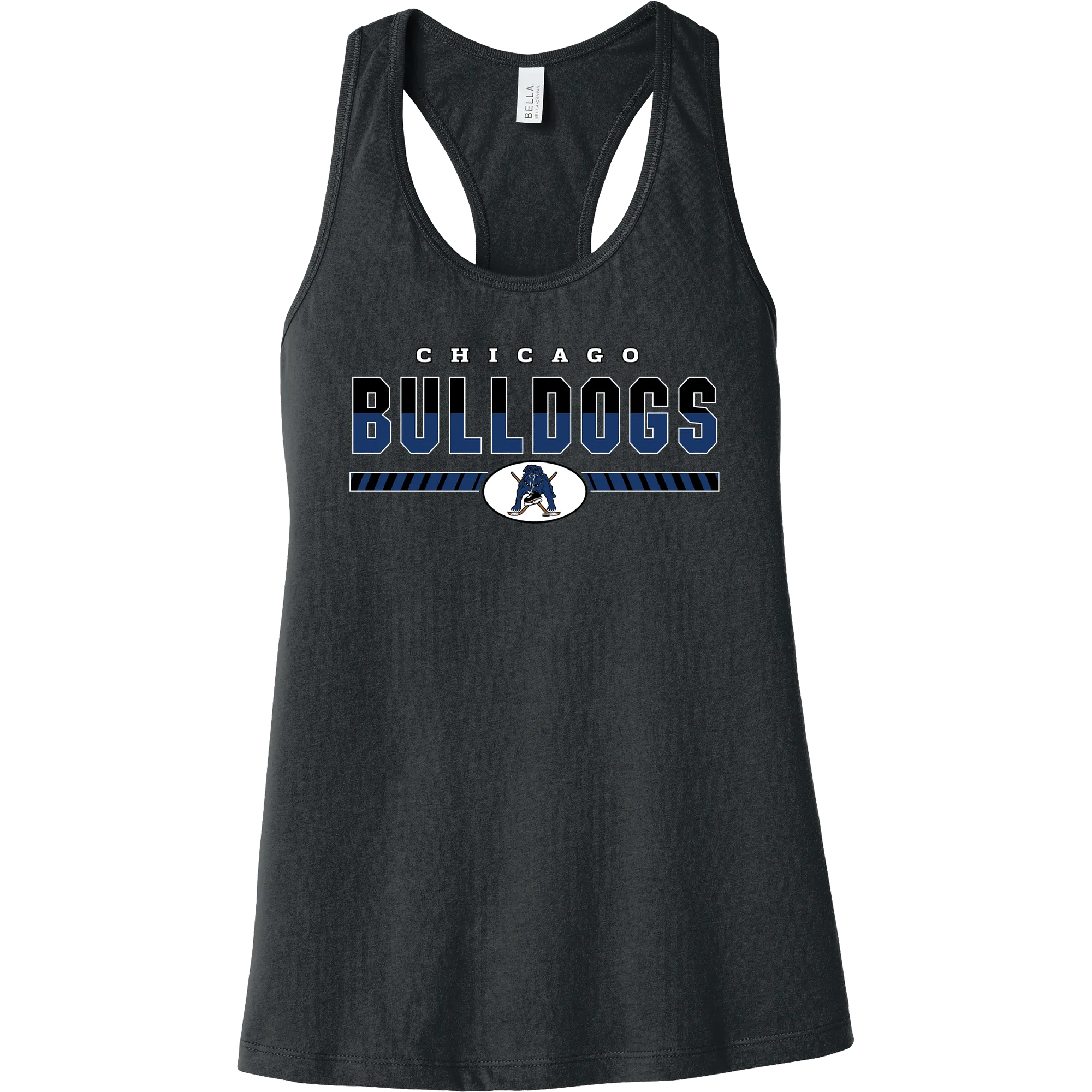 Chicago Bulldogs Womens Jersey Racerback Tank