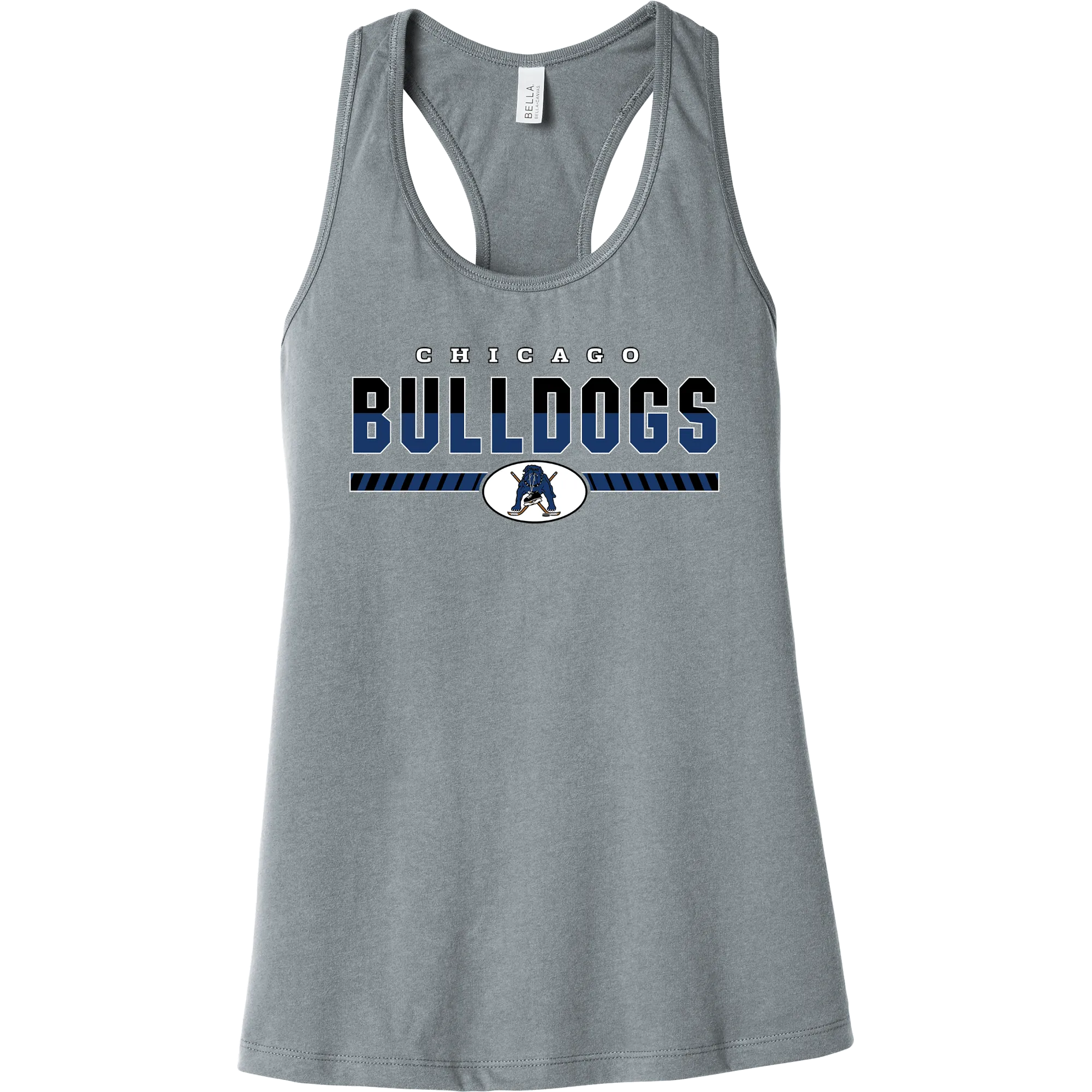 Chicago Bulldogs Womens Jersey Racerback Tank