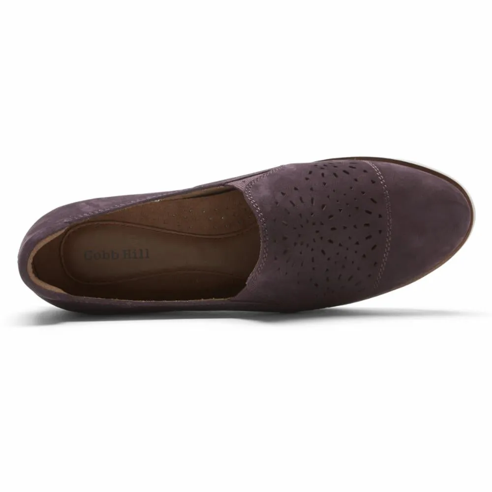 Cobb Hill Women's Gore Slip-On Laci Purple M