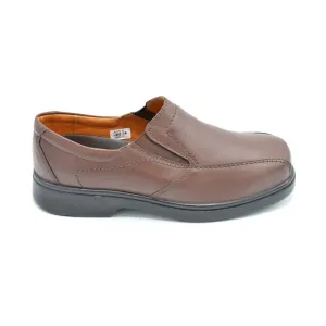 DB Chris/Dalton - Mens Extra Wide Slip On - 2V and 6V Width Fittings - Brown