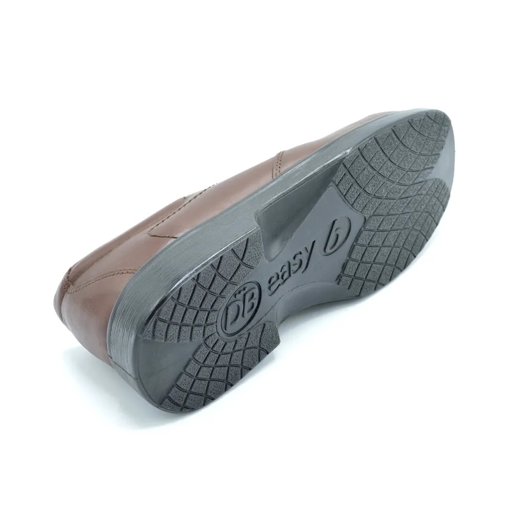 DB Chris/Dalton - Mens Extra Wide Slip On - 2V and 6V Width Fittings - Brown