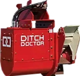 Ditch Doctor Excavator Ditch Trencher | Model DD15 | 12-45 GPM | Weight 800 lbs | For Excavator