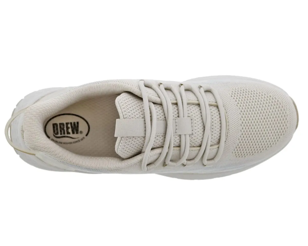 Drew Bestie Women's Athletic Walking Shoe In Taupe Combo