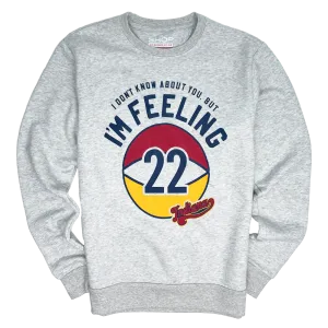 Feeling 22 Indy Women's Pro Basketball Crewneck Sweatshirt