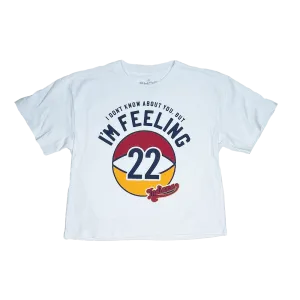 Feeling 22 Indy Womens Pro Basketball Womens Boxy Tee