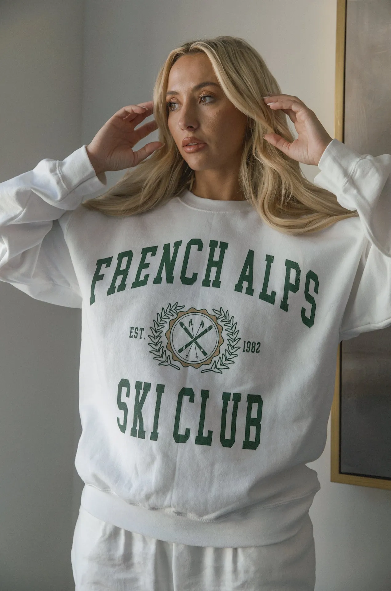 French Alps Ski Club Sweatshirt