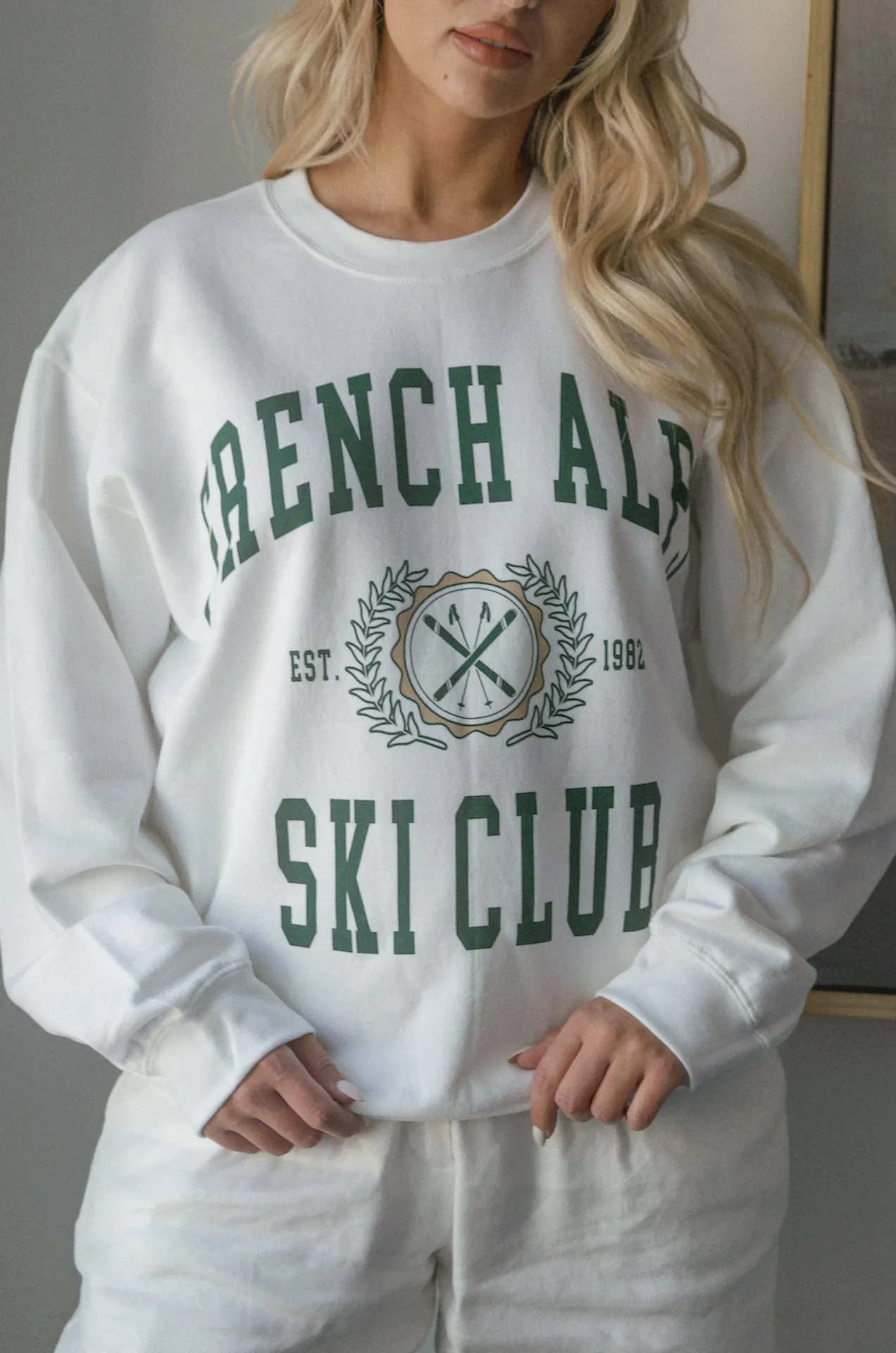 French Alps Ski Club Sweatshirt