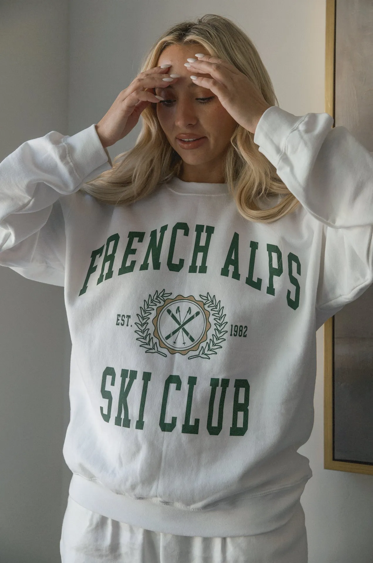 French Alps Ski Club Sweatshirt