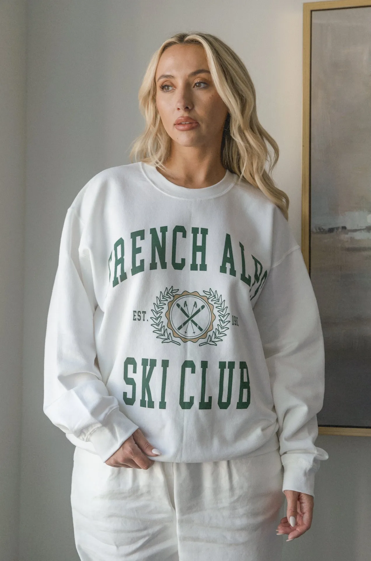 French Alps Ski Club Sweatshirt