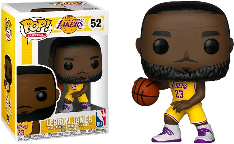 Funko POP! NBA: Lakers Lebron James #52