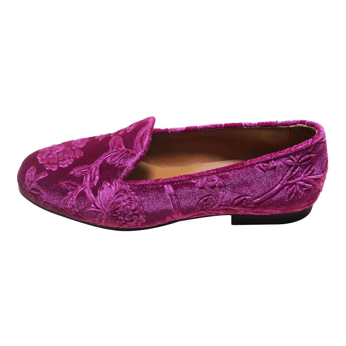 Gainsborough Slippers Fuchsia - Fabula & Tales