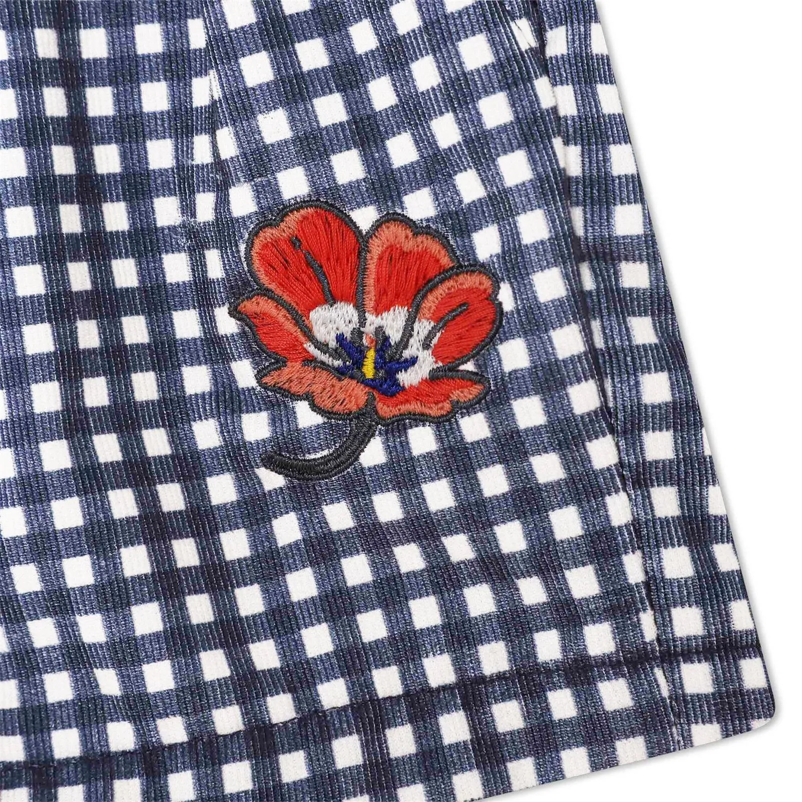 Gingham Pattern Shorts