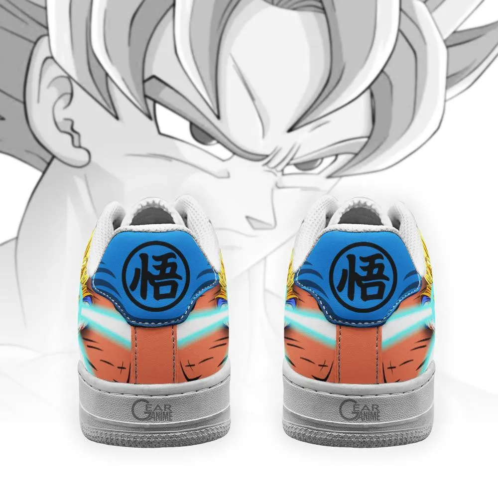 Goku Kamehameha Air Sneakers Custom Dragon Ball Anime Shoes