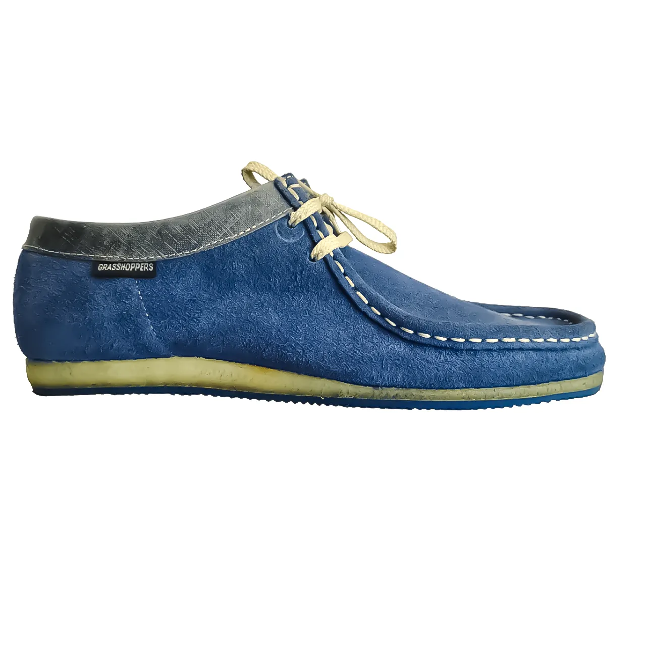 Grasshopper Suede Ocean/Navy Denim