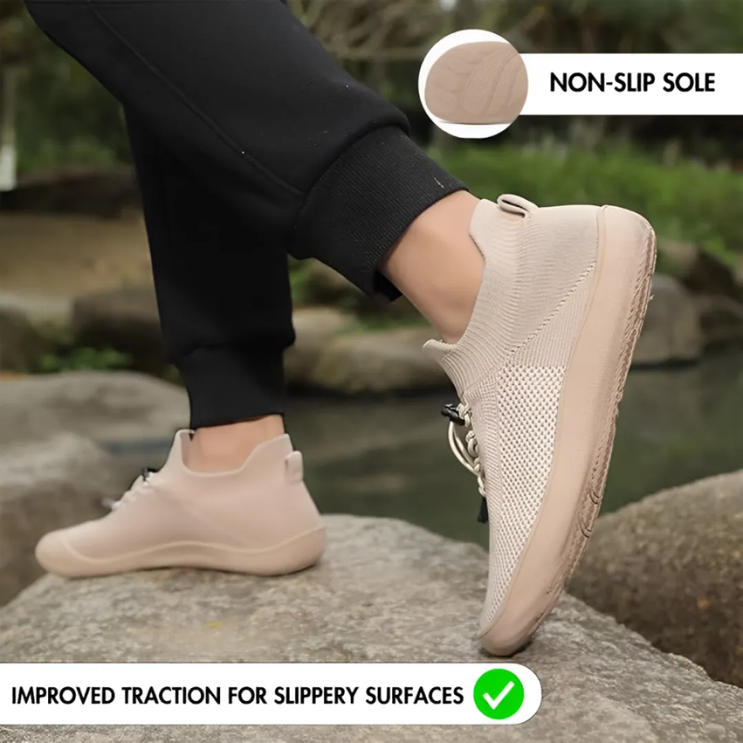 GRW Ortho Women Barefoot Shoes Comfort Breathable Knit Walking Casual Minimalist Shoes