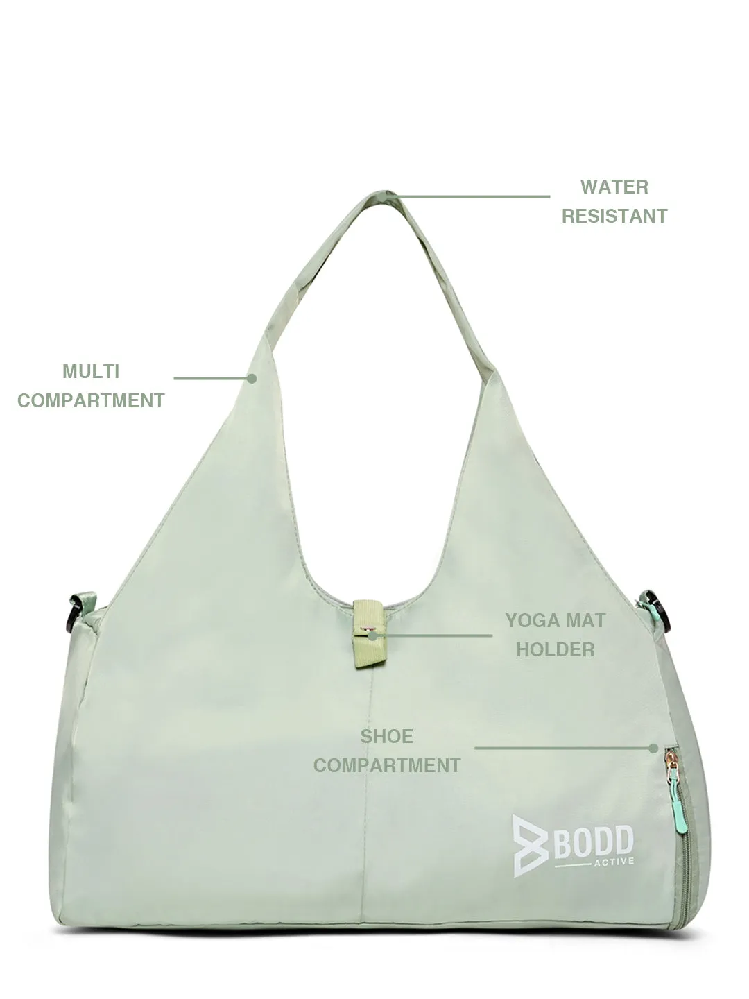 Gym Girly Mint Duffle Bag