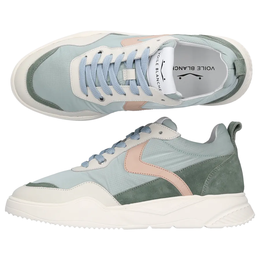 Joshee Sage Green Chunky Sneakers