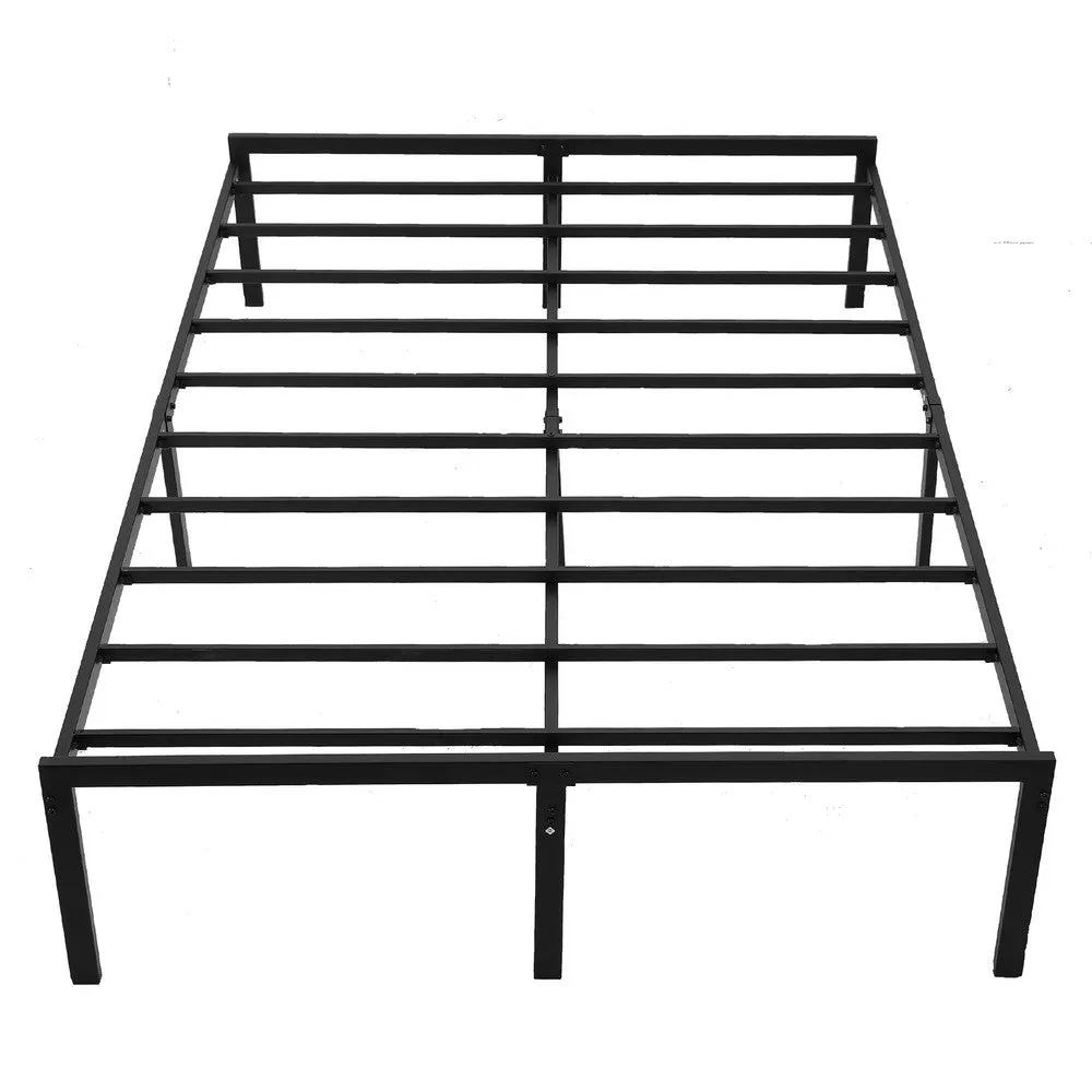 KEANO Black Heavy Duty Bed Frame