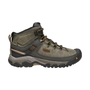 KEEN Men's Targhee III Waterproof Mid Boot - Black Olive/ Golden Brown - ONLINE STORE CREDIT/EXCHANGE ONLY