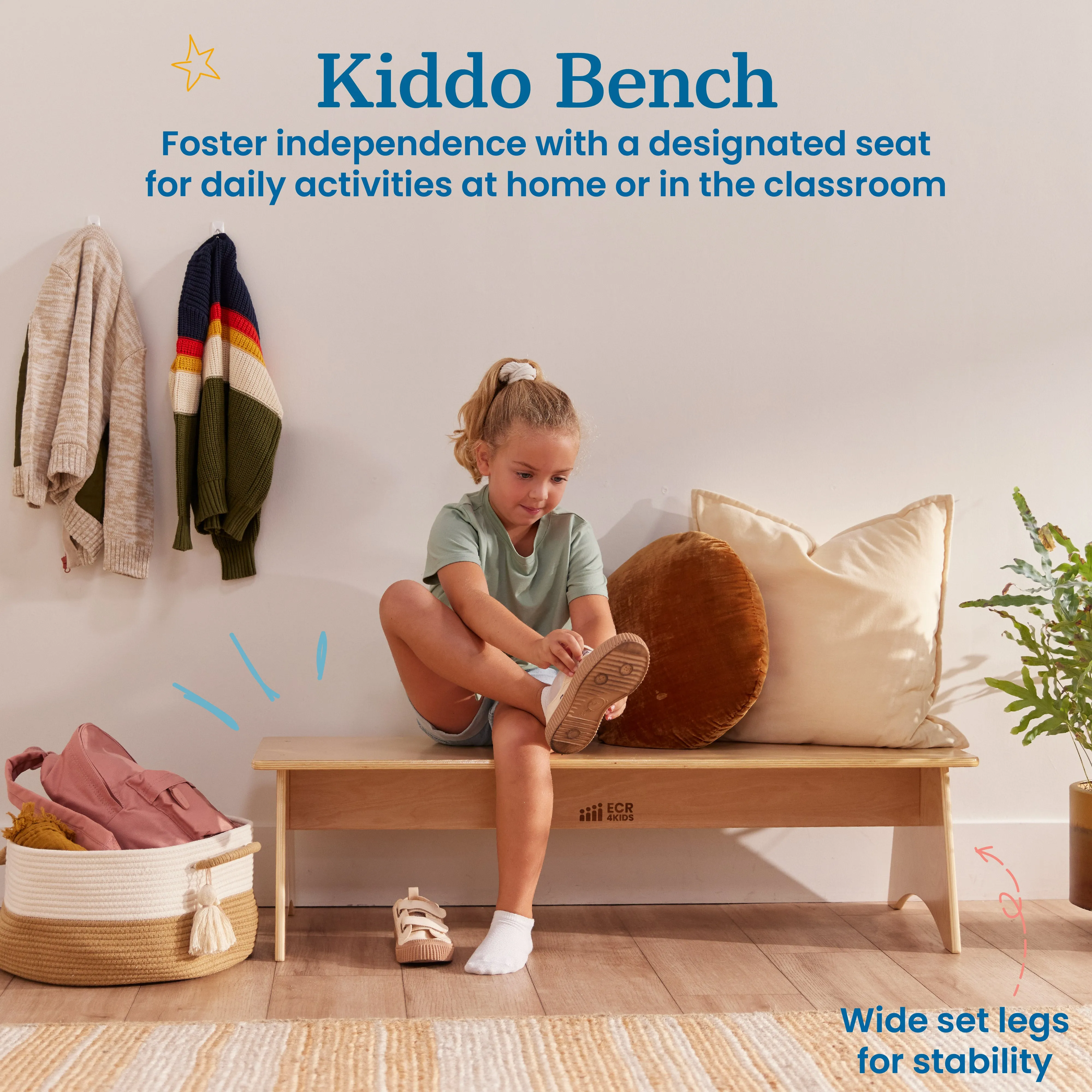 Kiddo Bench, Kids Furniture