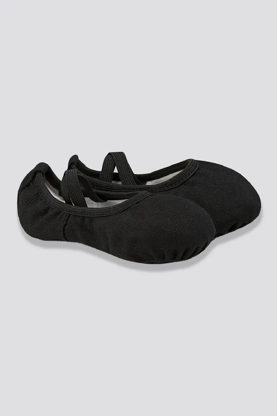 Kids Classic Canvas Ballet Shoes (no drawstring)