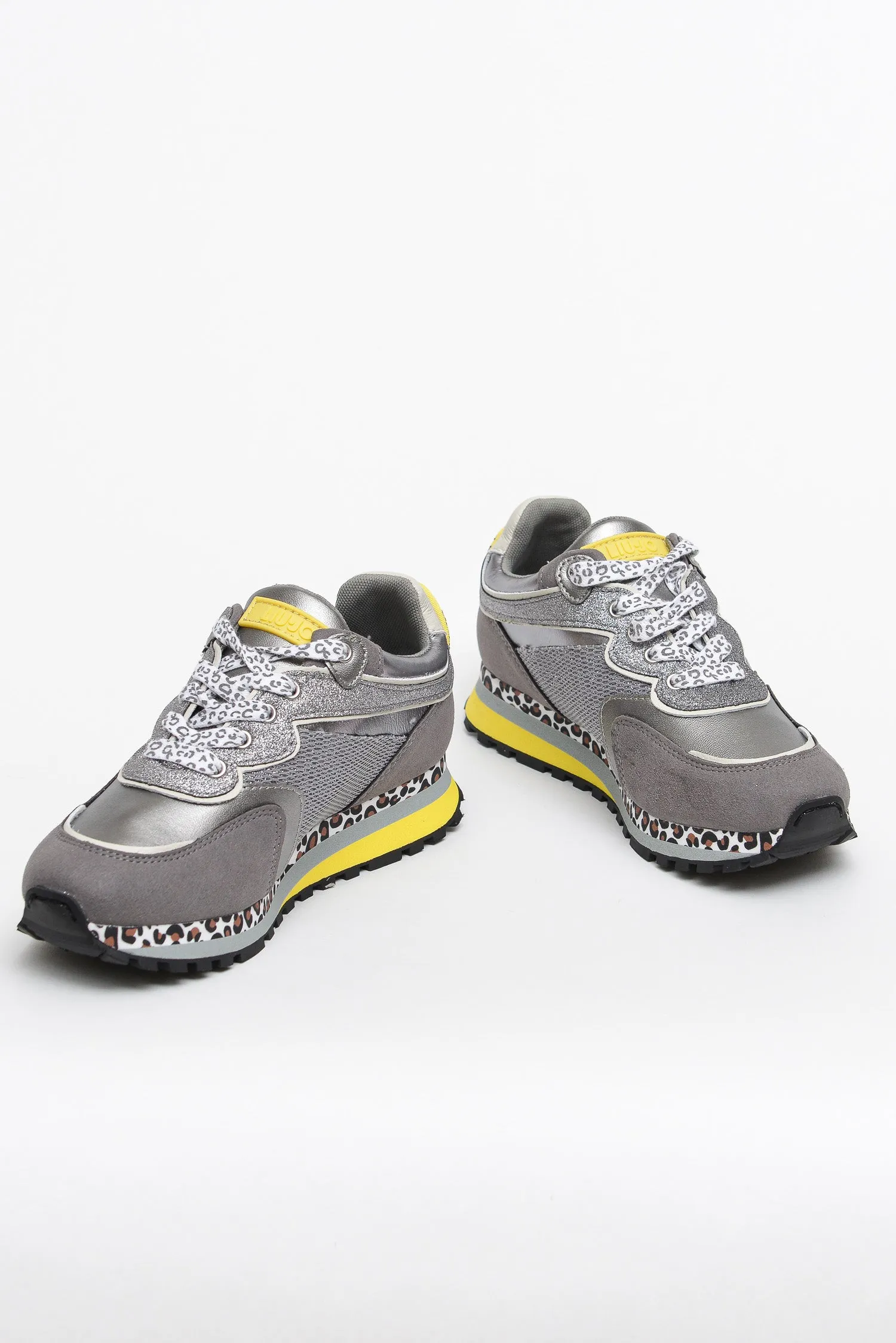 Liu Jo Shoes Sneakers Lacci Grigio Bambina