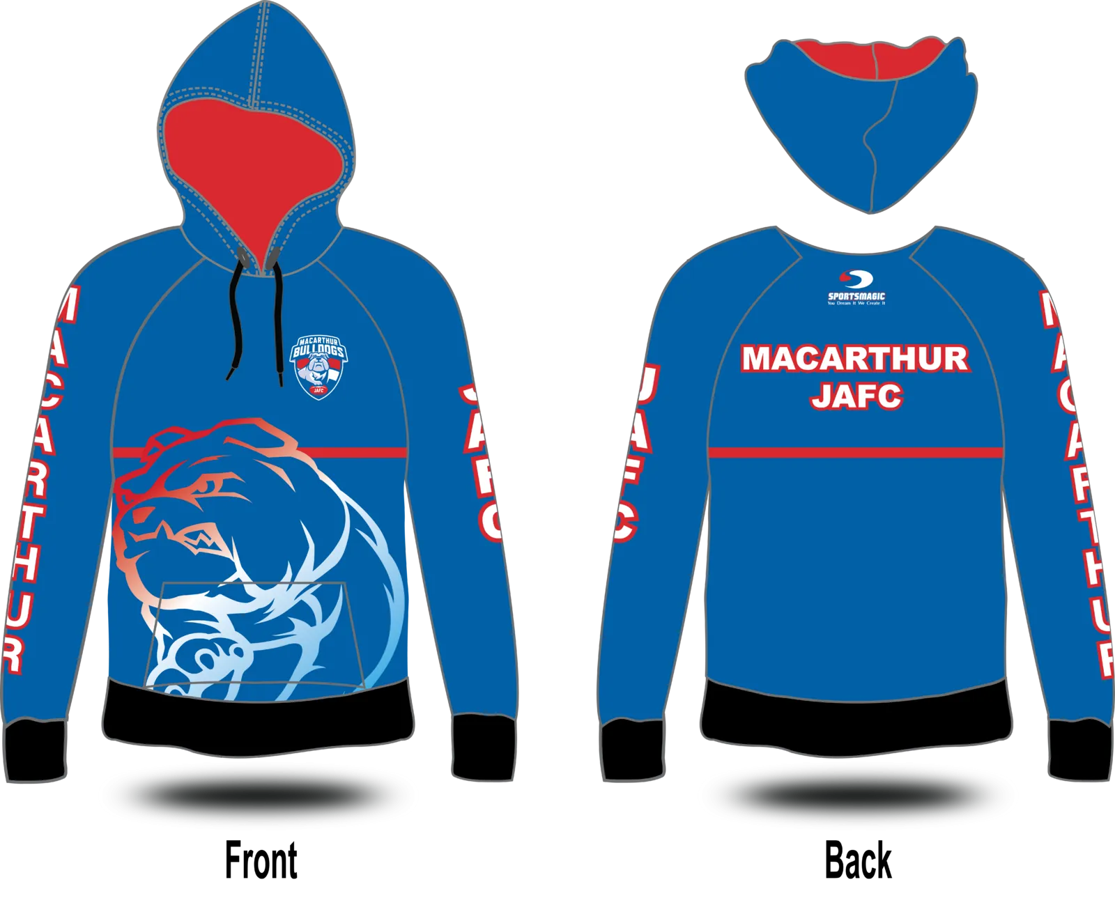 MACARTHUR BULLDOGS JAFC - Hoodie