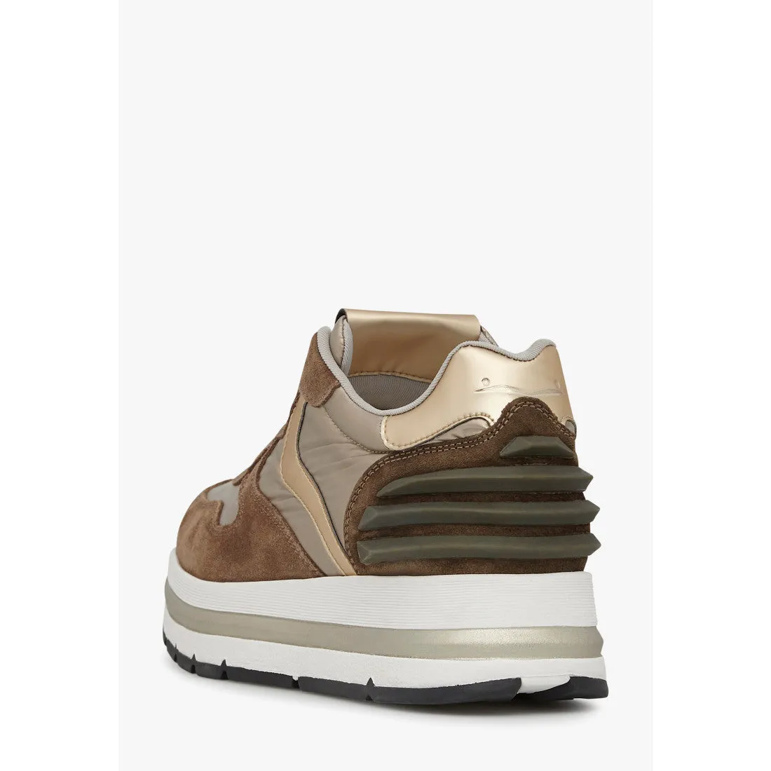 Maran Power Taupe Platinum Chunky Sneakers