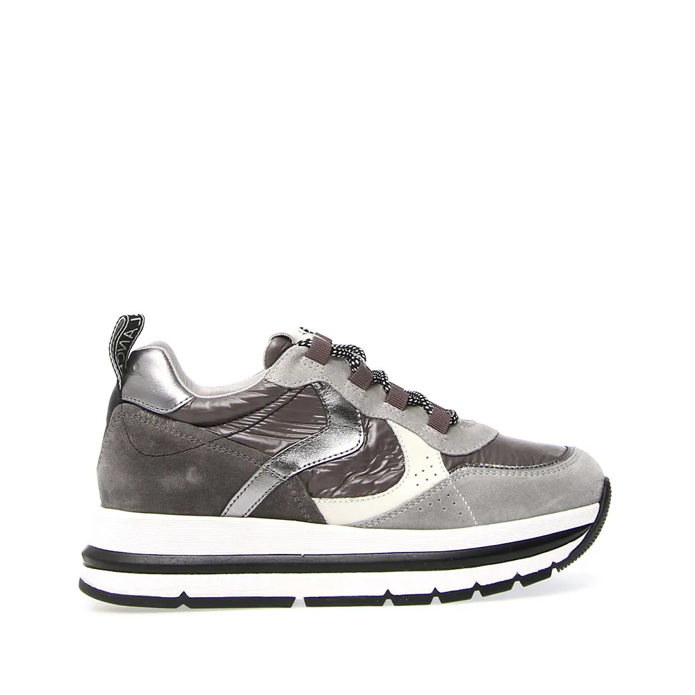 Marple Grey Pewter Chunky Sneakers